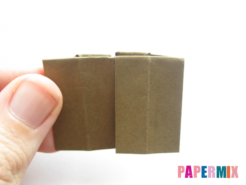 Как сделать стул из бумаги (оригами) поэтапно - шаг 23