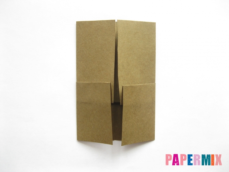 Как сделать кресло из бумаги (оригами) своими руками - шаг 4