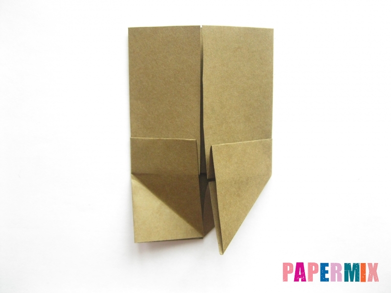 Как сделать кресло из бумаги (оригами) своими руками - шаг 6