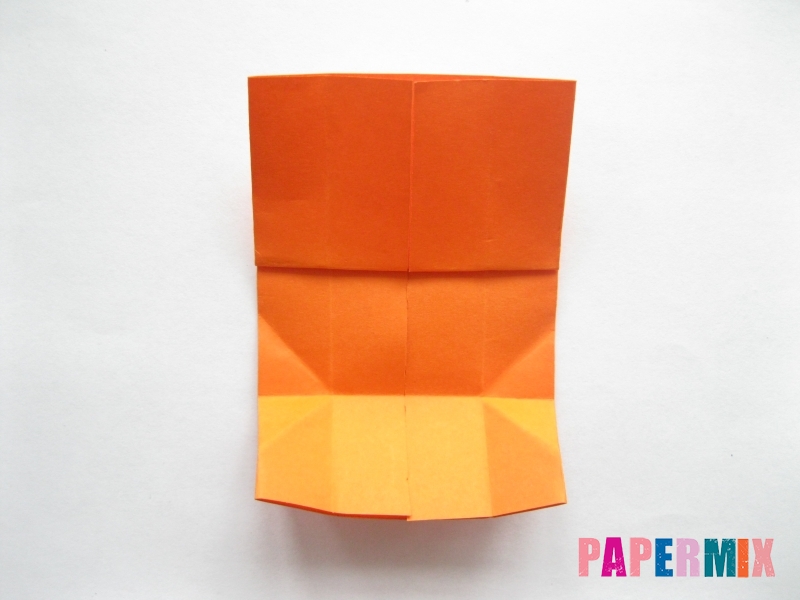 Как сделать кровать из бумаги (оригами) поэтапно - шаг 11