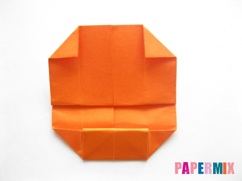 Как сделать кровать из бумаги (оригами) поэтапно - шаг 14