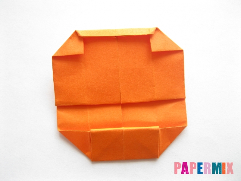 Как сделать кровать из бумаги (оригами) поэтапно - шаг 15