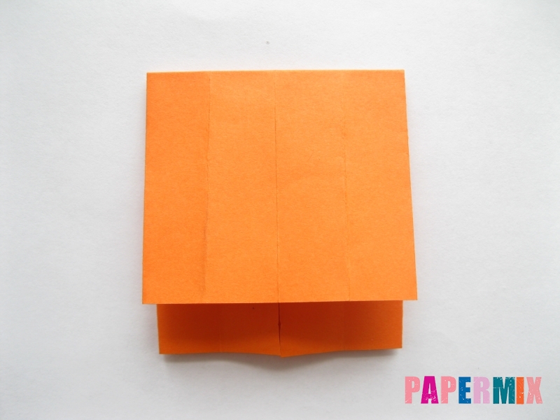 Как сделать кровать из бумаги (оригами) поэтапно - шаг 6