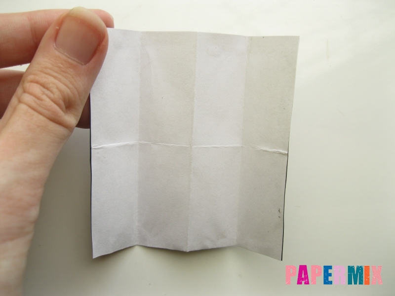 Как сделать мужской костюм из бумаги (оригами) - шаг 3