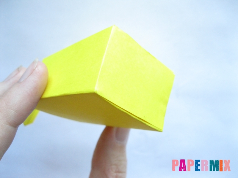 Как сделать параллелепипед из бумаги схема - шаг 5