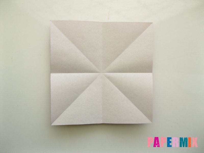 Как сделать платье из бумаги (оригами) своими руками - шаг 6
