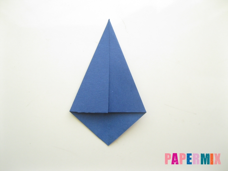 Как сделать рубашка с галстуком из бумаги (оригами) - шаг 24