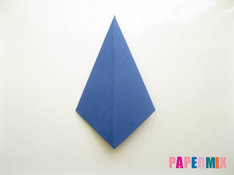 Как сделать рубашка с галстуком из бумаги (оригами) - шаг 25