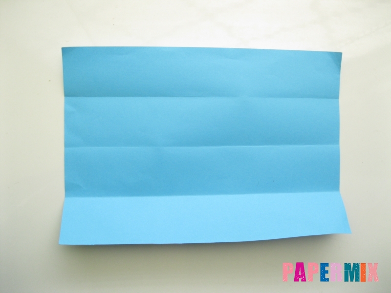 Как сделать рубашка с галстуком из бумаги (оригами) - шаг 4