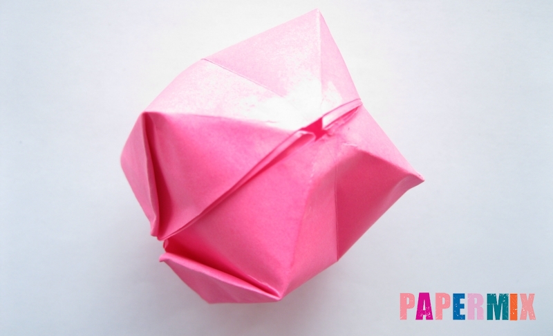 Как сделать шар из бумаги в технике оригами своими руками поэтапно