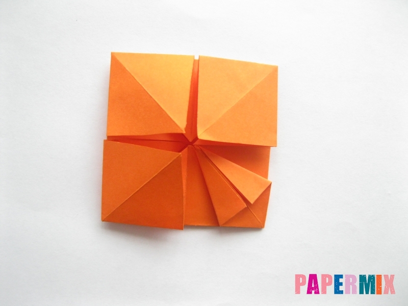 Как сделать стол из бумаги (оригами) поэтапно - шаг 17