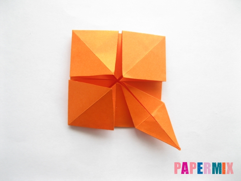Как сделать стол из бумаги (оригами) поэтапно - шаг 19