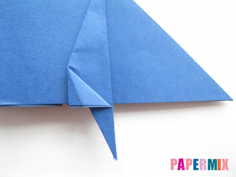 Как сделать стул из бумаги (оригами) поэтапно - шаг 11