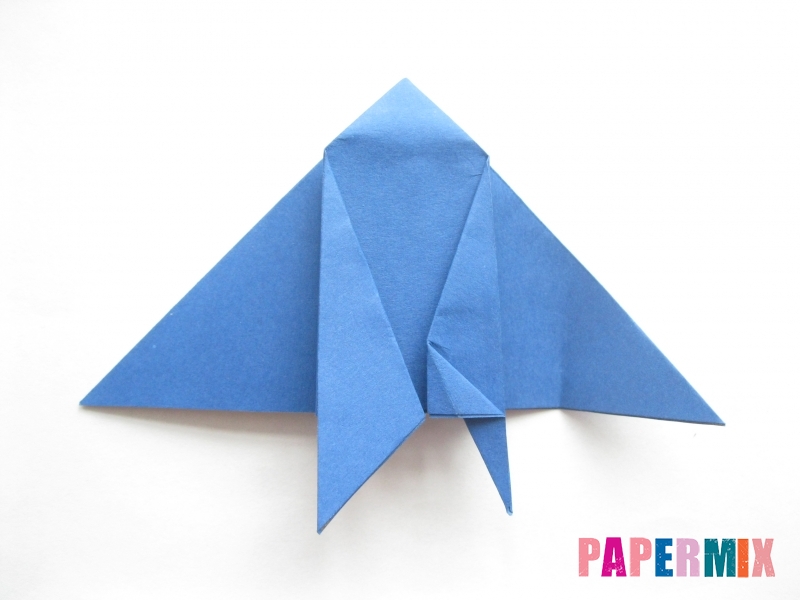 Как сделать стул из бумаги (оригами) поэтапно - шаг 15