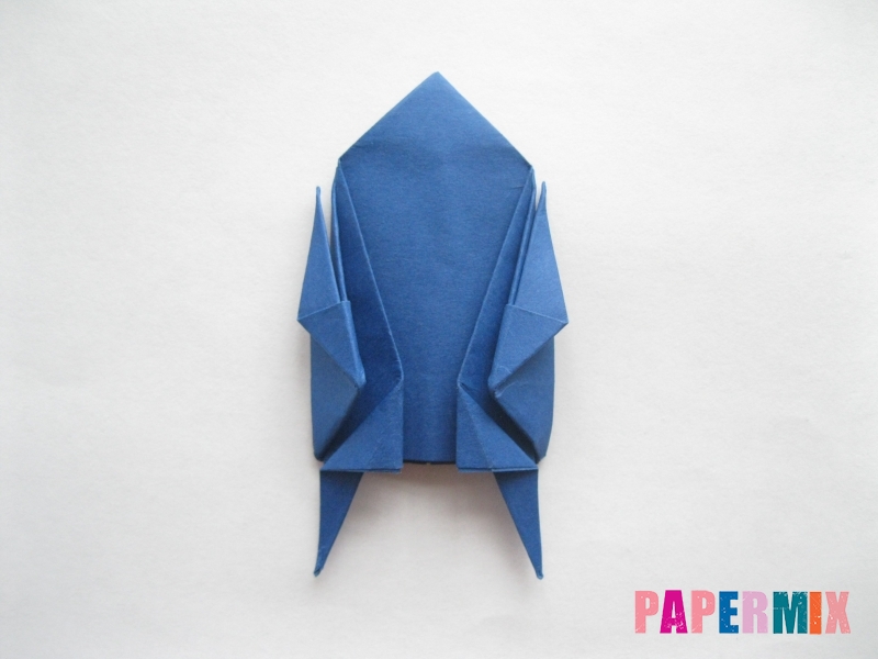 Как сделать стул из бумаги (оригами) поэтапно - шаг 25