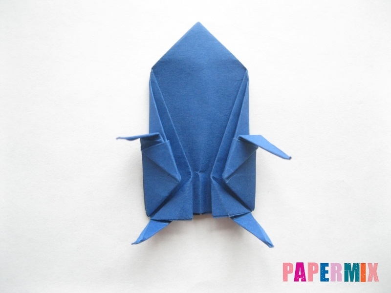 Как сделать стул из бумаги (оригами) поэтапно - шаг 26