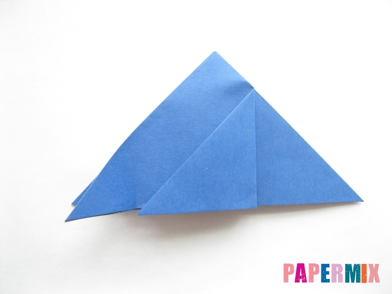 Как сделать стул из бумаги (оригами) поэтапно - шаг 6