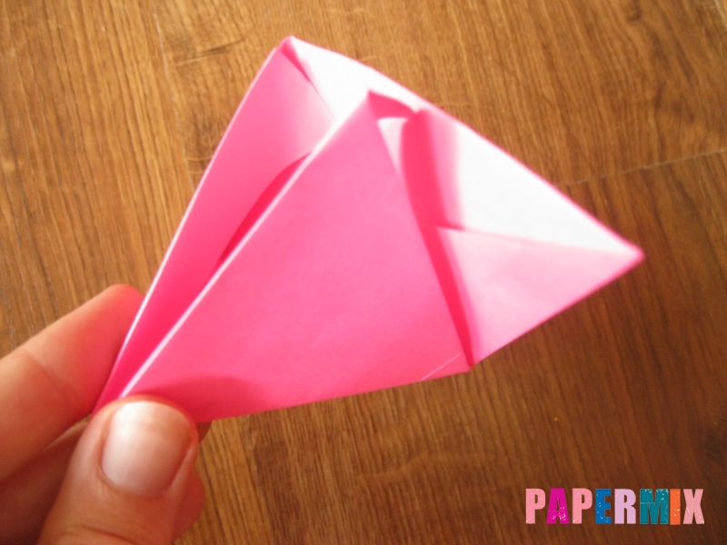 Как сделать тетраэдр из бумаги своими руками - шаг 17
