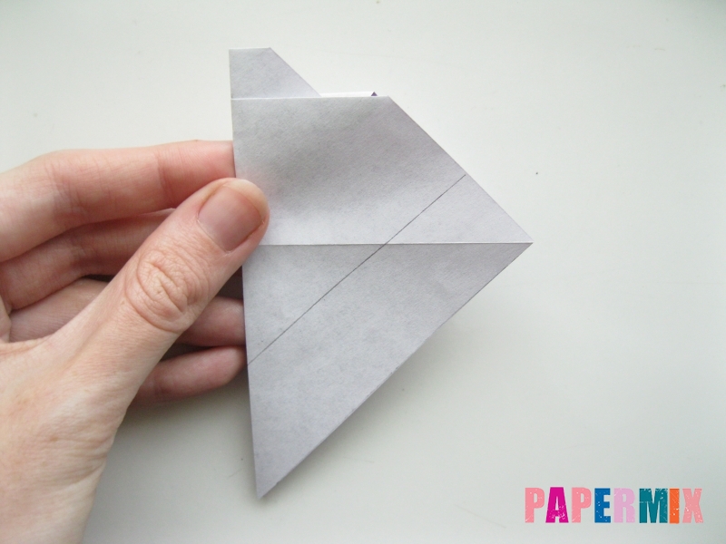 Как сделать корабль из бумаги (оригами) своими руками - шаг 6