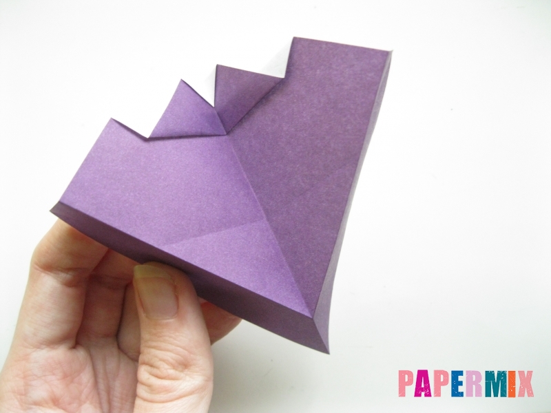 Как сделать корабль из бумаги (оригами) своими руками - шаг 8