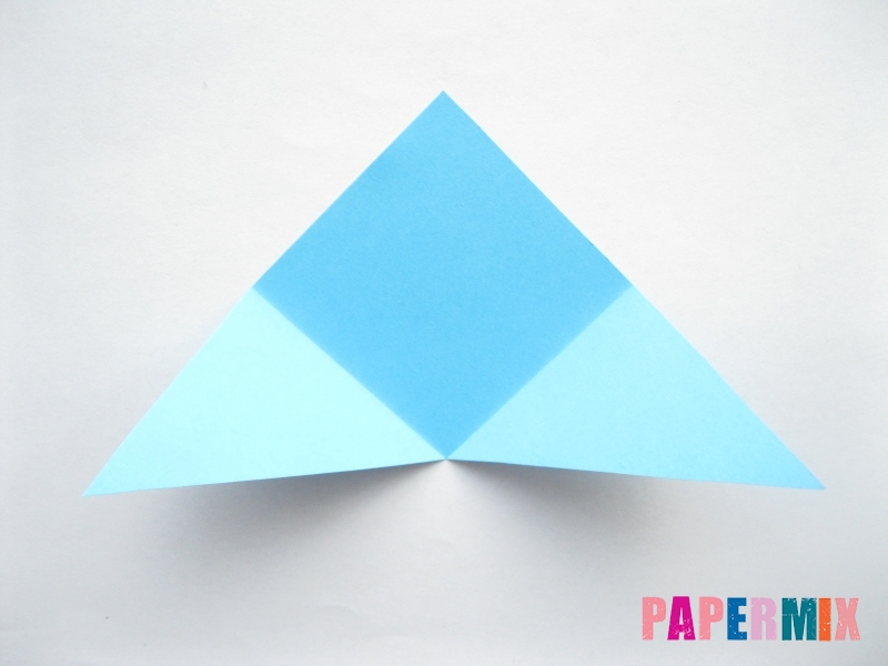 Как сделать парусник из бумаги (оригами) поэтапно - шаг 5