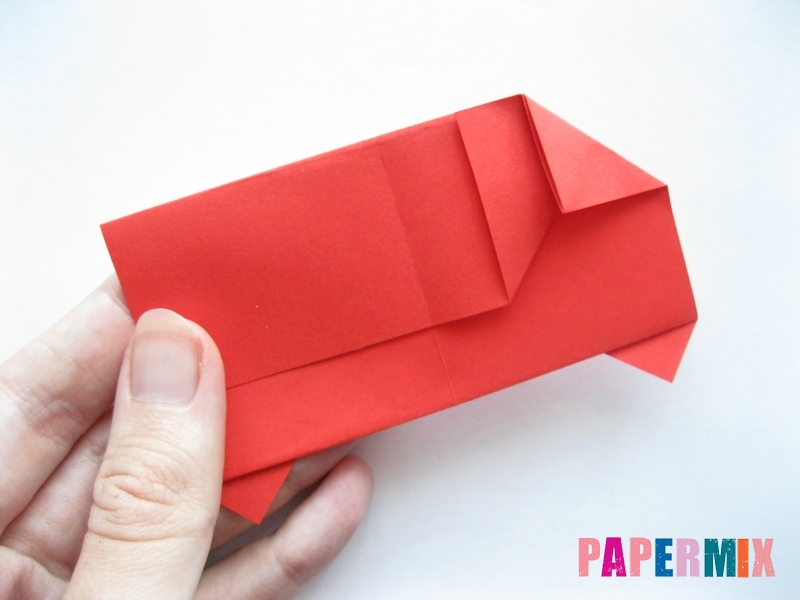 Как сделать самосвал из бумаги (оригами) своими руками - шаг 10