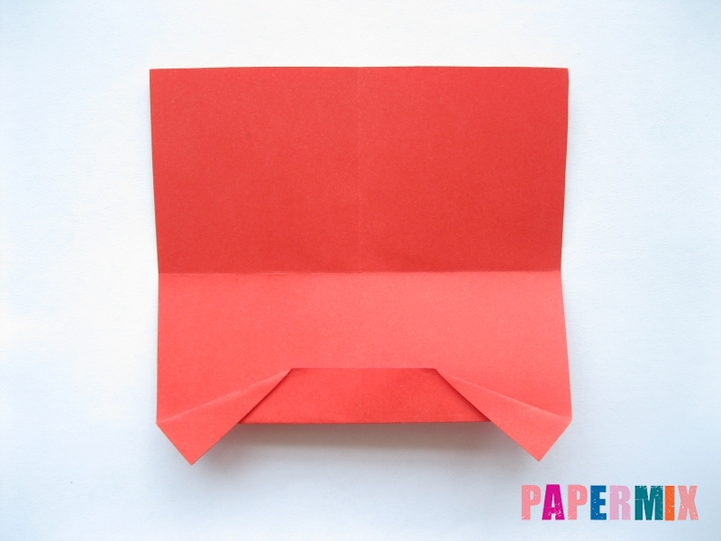 Как сделать самосвал из бумаги (оригами) своими руками - шаг 5