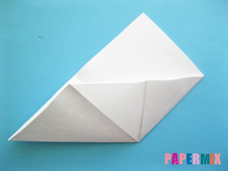 Как сделать закладку зайчик из бумаги поэтапно - шаг 8