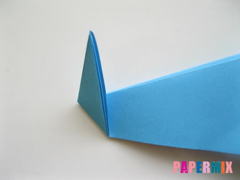 Как сделать дельфина из бумаги поэтапно - шаг 16