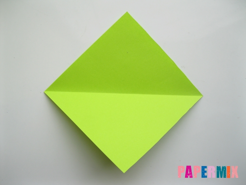 Как сделать гусеницу из бумаги (оригами) инструкция с фото - шаг 2