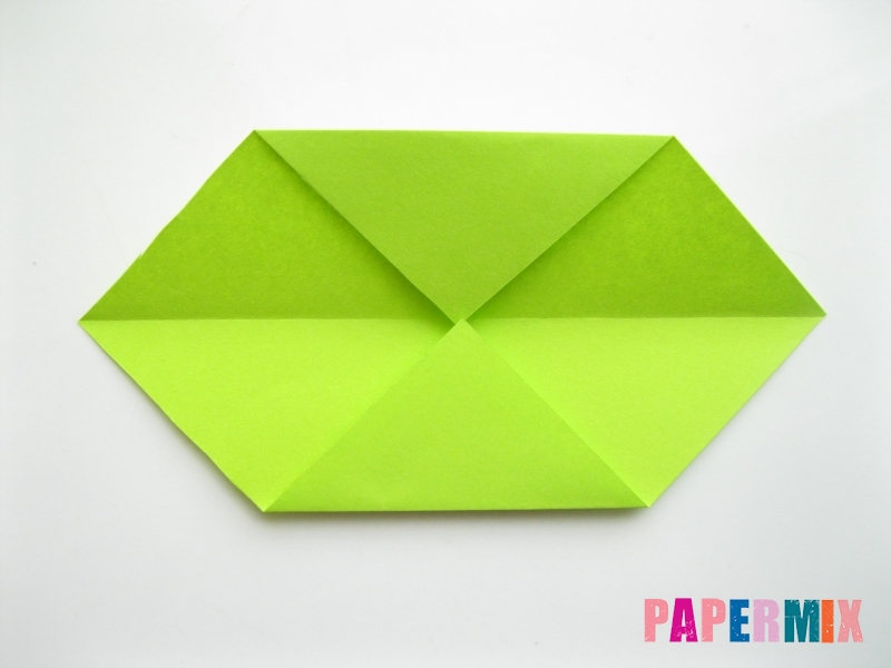 Как сделать гусеницу из бумаги (оригами) инструкция с фото - шаг 3