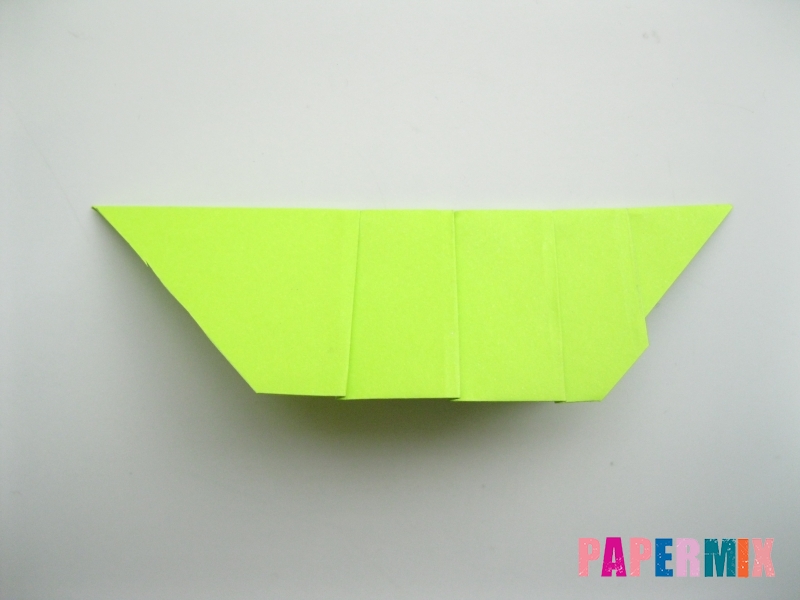 Как сделать гусеницу из бумаги (оригами) инструкция с фото - шаг 6