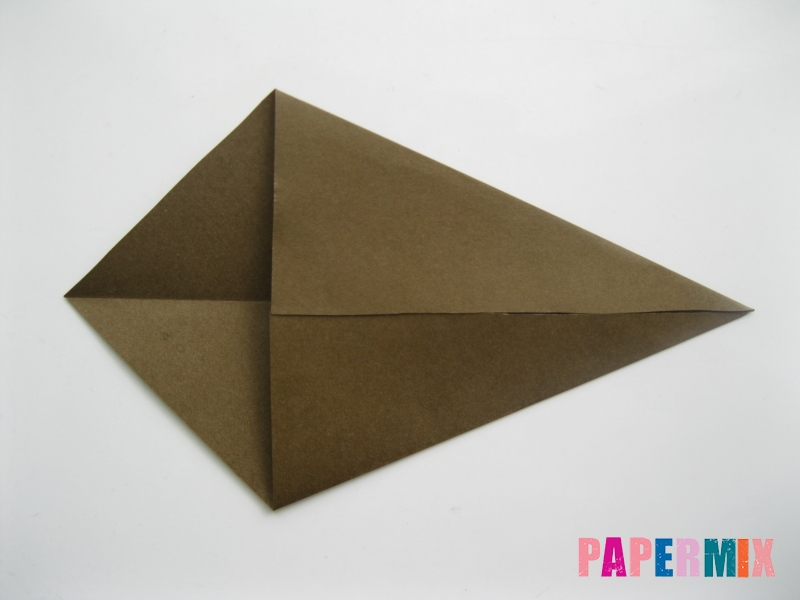 Как сделать кита из бумаги (оригами) инструкция с фото - шаг 3