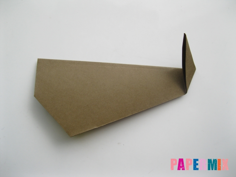 Как сделать кита из бумаги (оригами) инструкция с фото - шаг 6
