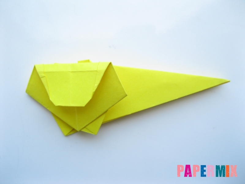 Как сделать льва из бумаги (оригами) своими руками - шаг 10