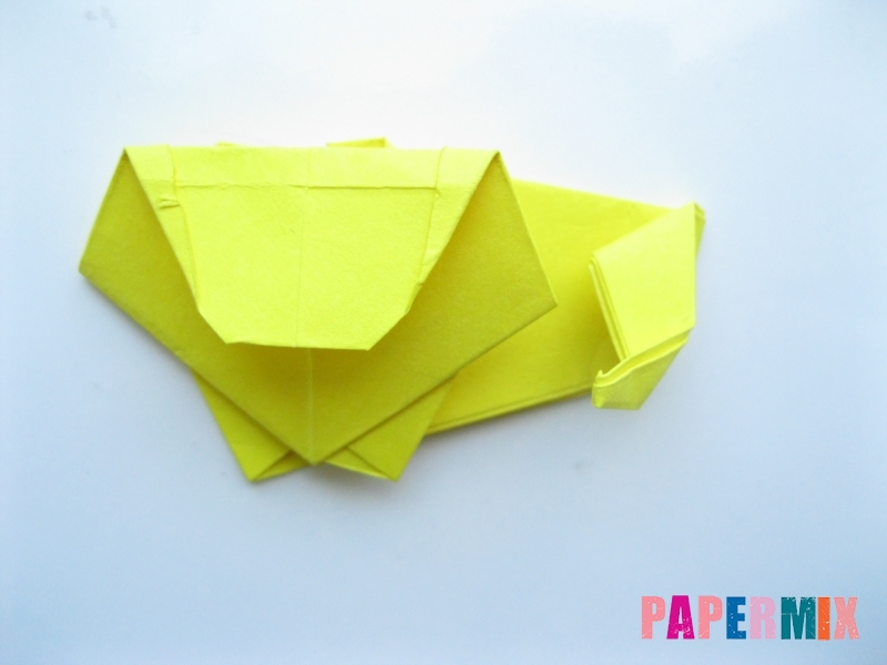 Как сделать льва из бумаги (оригами) своими руками - шаг 13