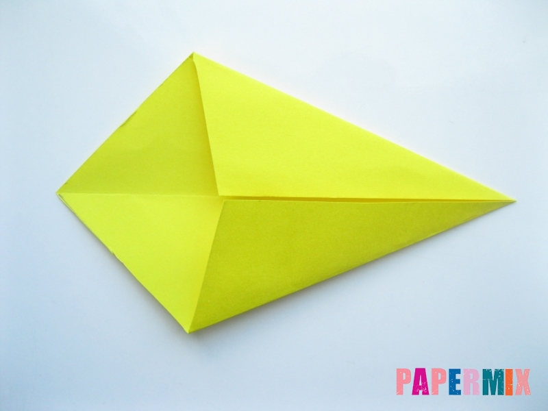Как сделать льва из бумаги (оригами) своими руками - шаг 3