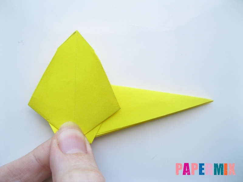 Как сделать льва из бумаги (оригами) своими руками - шаг 9