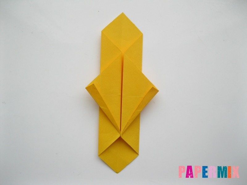 Как сделать медведя из бумаги (оригами) своими руками - шаг 9