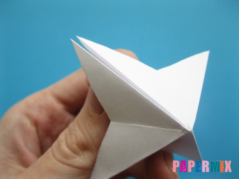 Как сделать морскую звезду из бумаги (оригами) поэтапно - шаг 11
