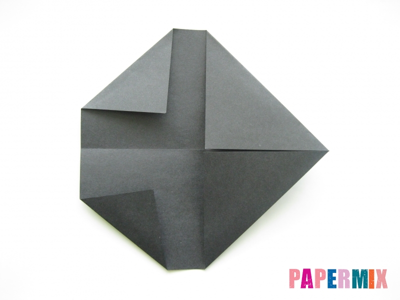 Как сделать носорога из бумаги (оригами) поэтапно - шаг 3