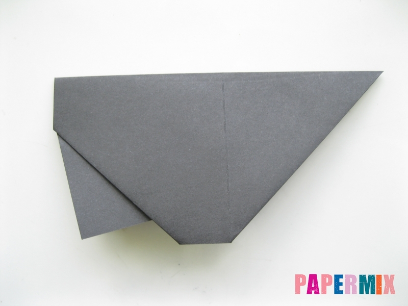 Как сделать носорога из бумаги (оригами) поэтапно - шаг 5