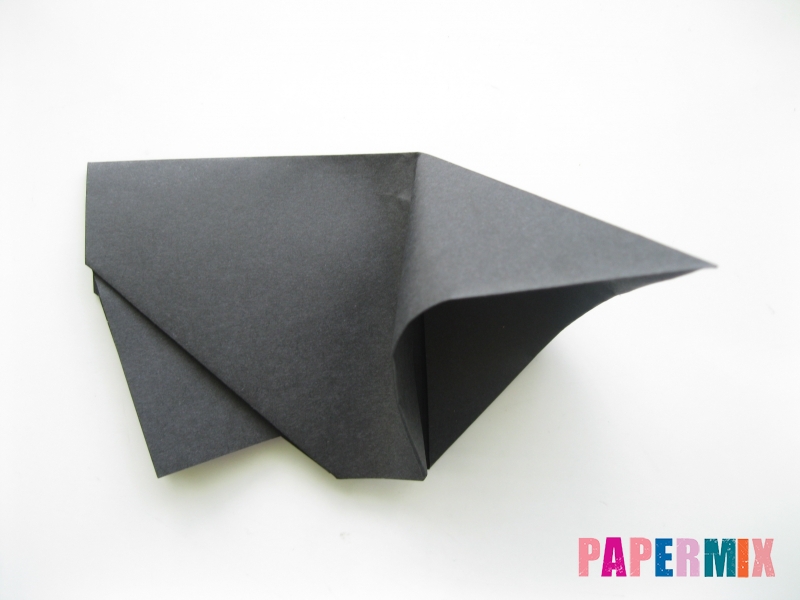 Как сделать носорога из бумаги (оригами) поэтапно - шаг 6