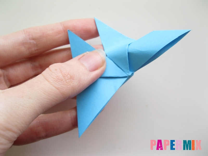 Как сделать объемную бабочку из бумаги поэтапно - шаг 9