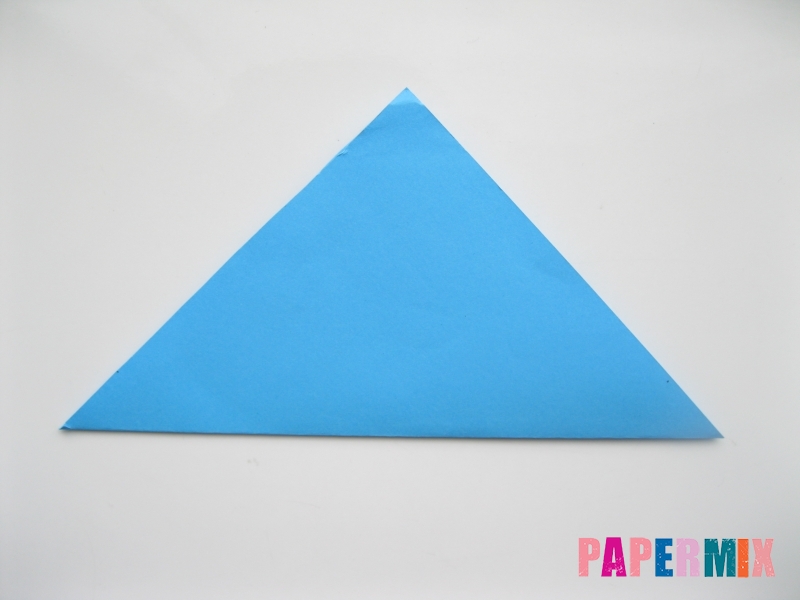 Как сделать оленя из бумаги (оригами) поэтапно - шаг 1