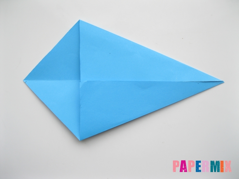 Как сделать оленя из бумаги (оригами) поэтапно - шаг 2