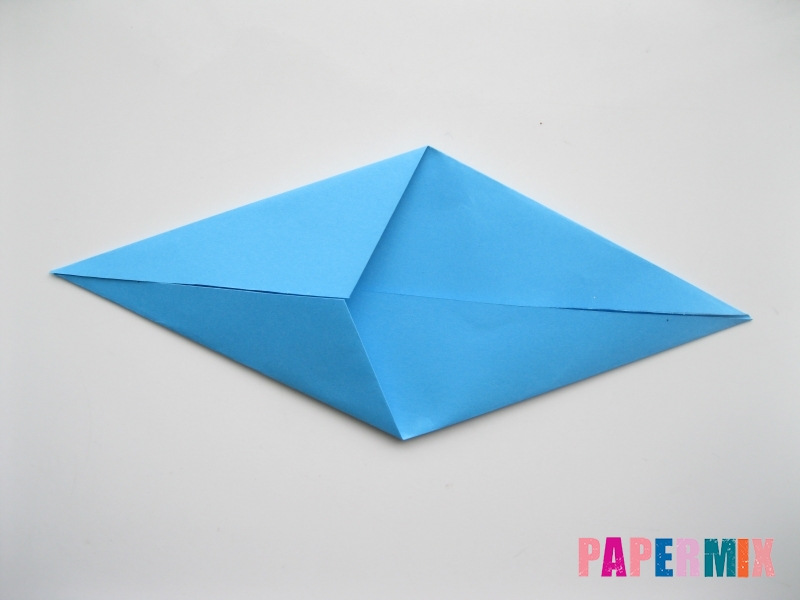 Как сделать оленя из бумаги (оригами) поэтапно - шаг 3