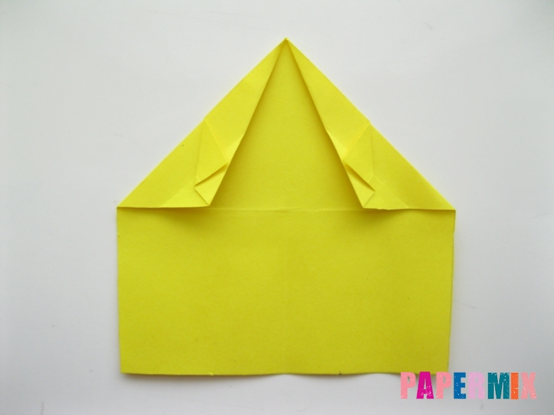 Как сделать овчарку из бумаги (оригами) поэтапно - шаг 6