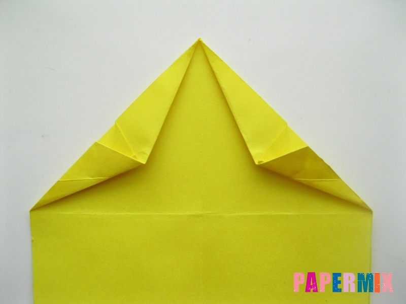 Как сделать овчарку из бумаги (оригами) поэтапно - шаг 7