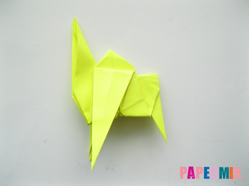 Как сделать верблюда из бумаги (оригами) поэтапно - шаг 15